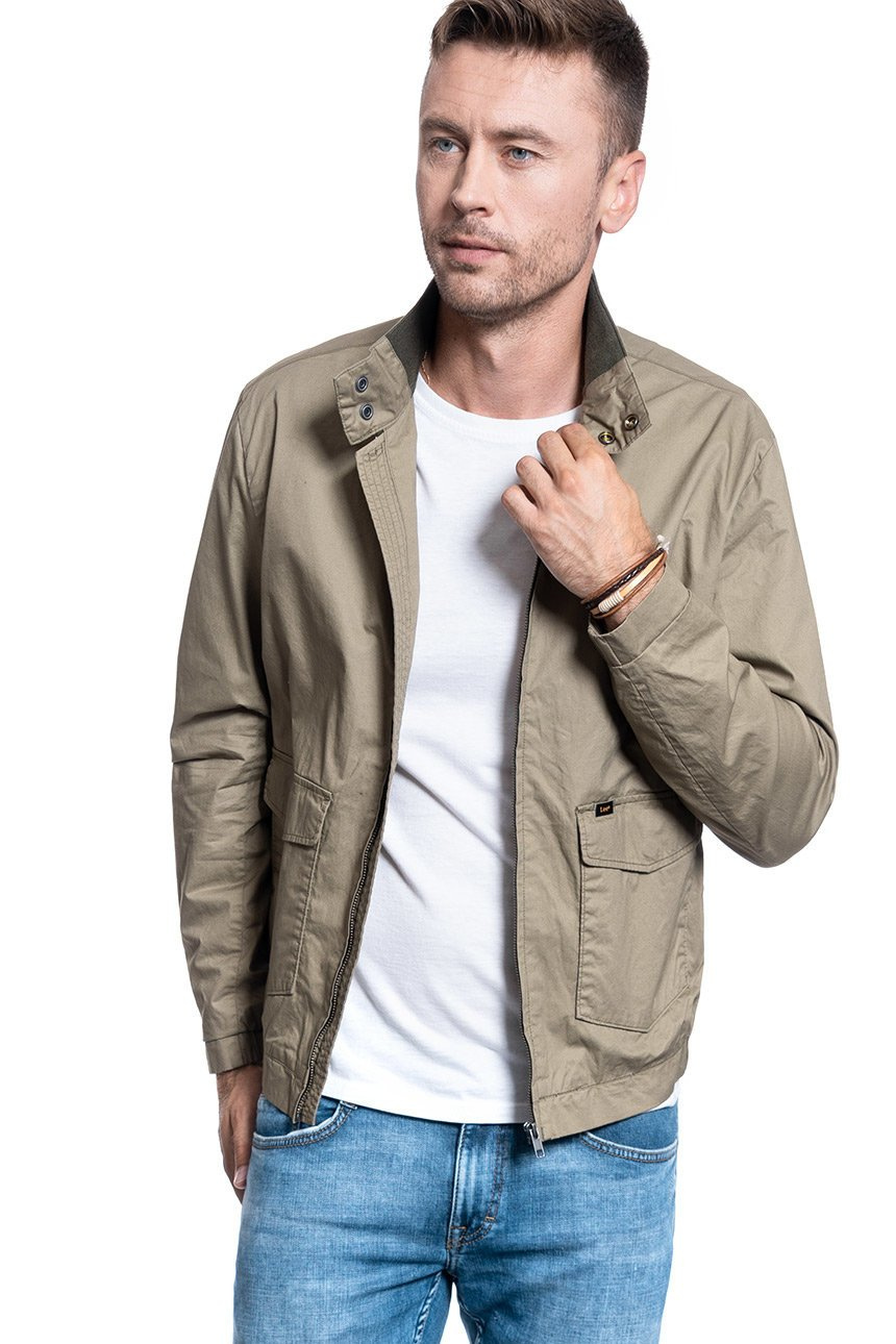 LEE HARRINGTON JACKET REGULAR UTILITY GREEN L88TCRNG 112123784