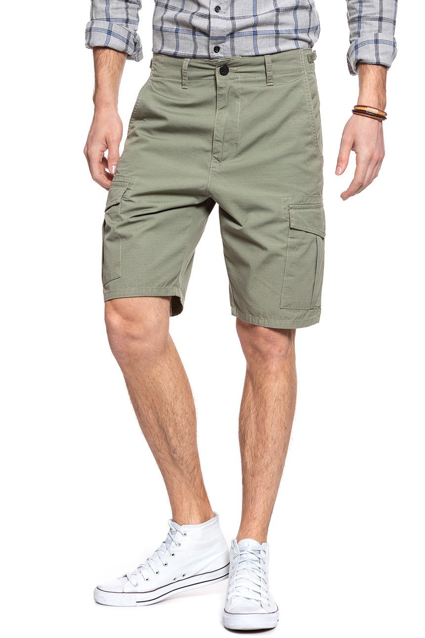 SPODENKI LEE FATIGUE SHORT LICHEN GREEN L73BCJ82 112120334