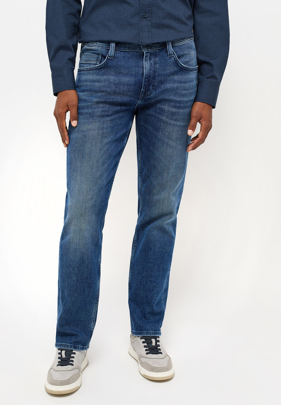 MĘSKIE SPODNIE JEANSOWE MUSTANG DENVER STRAIGHT DENIM BLUE 1014607 5000 903