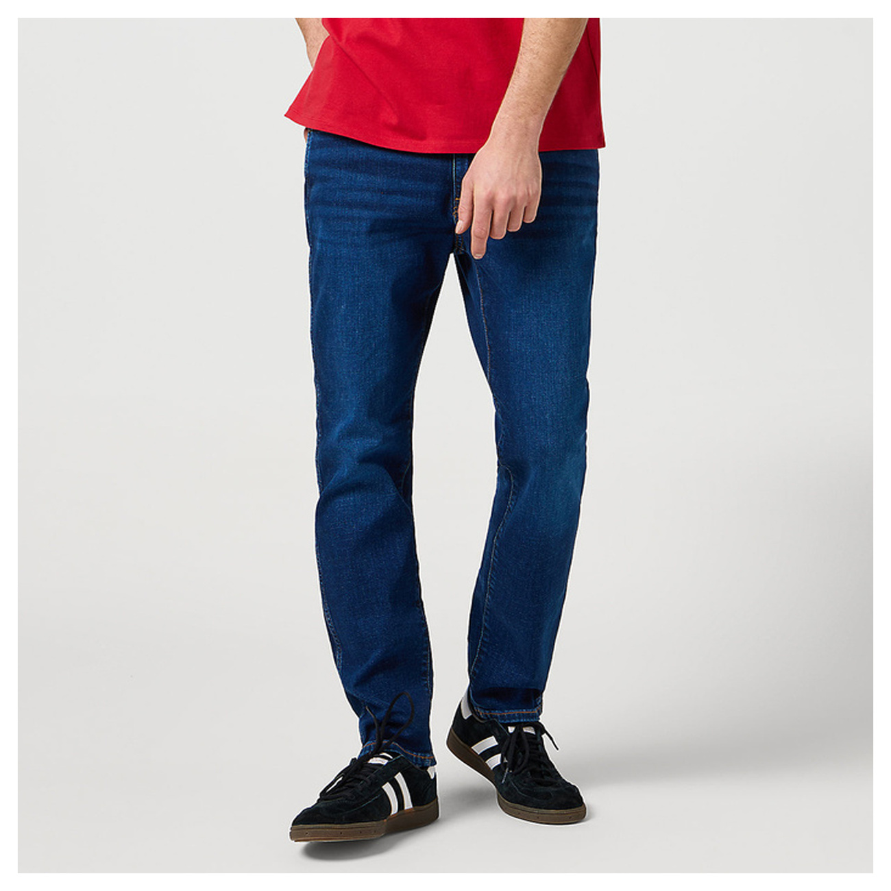 WRANGLER MĘSKIE SPODNIE JEANSOWE WRANGLER LARSTON VINTAGE STORM 112368466