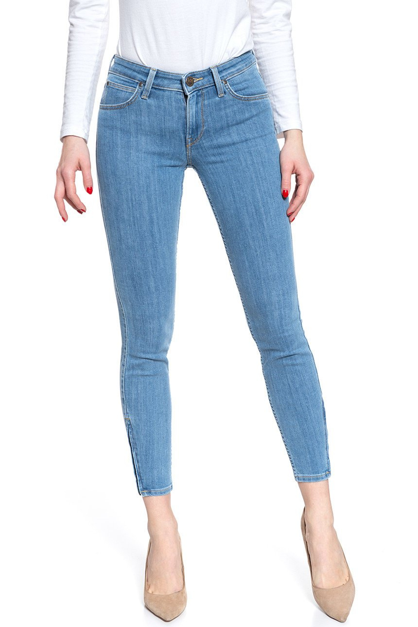 SPODNIE DAMSKIE LEE SCARLETT CROPPED FRESH NEO L30CPFML 112106369