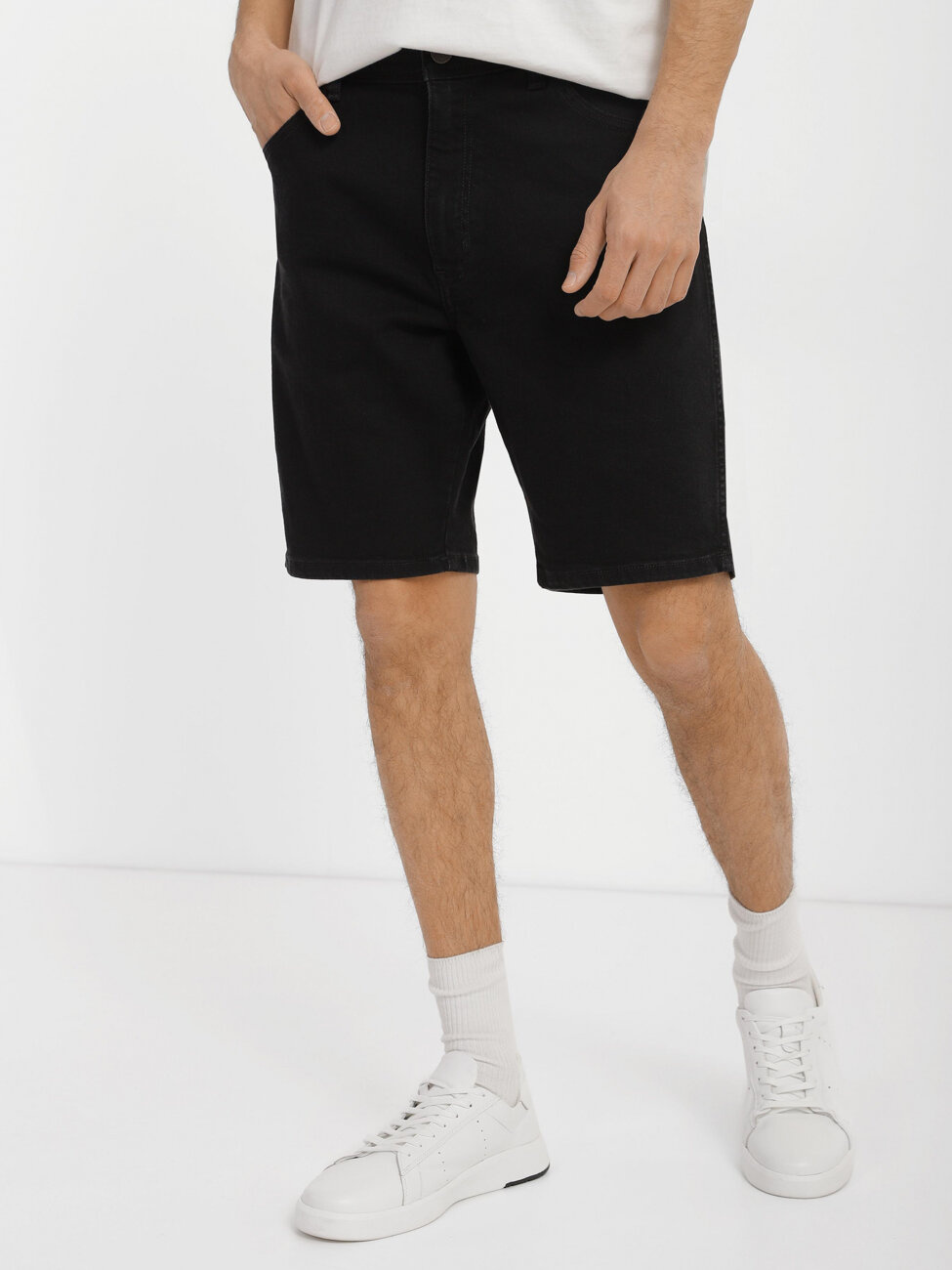 WRANGLER TEXAS SHORTS MĘSKIE SZORTY SPODENKI EBONY BLACK W11CBYZ45 112337505