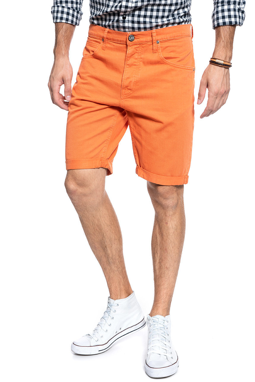 LEE 5 POCKET SHORT MĘSKIE SPODENKI RELAXED SHORT L73ESBRR 112120511