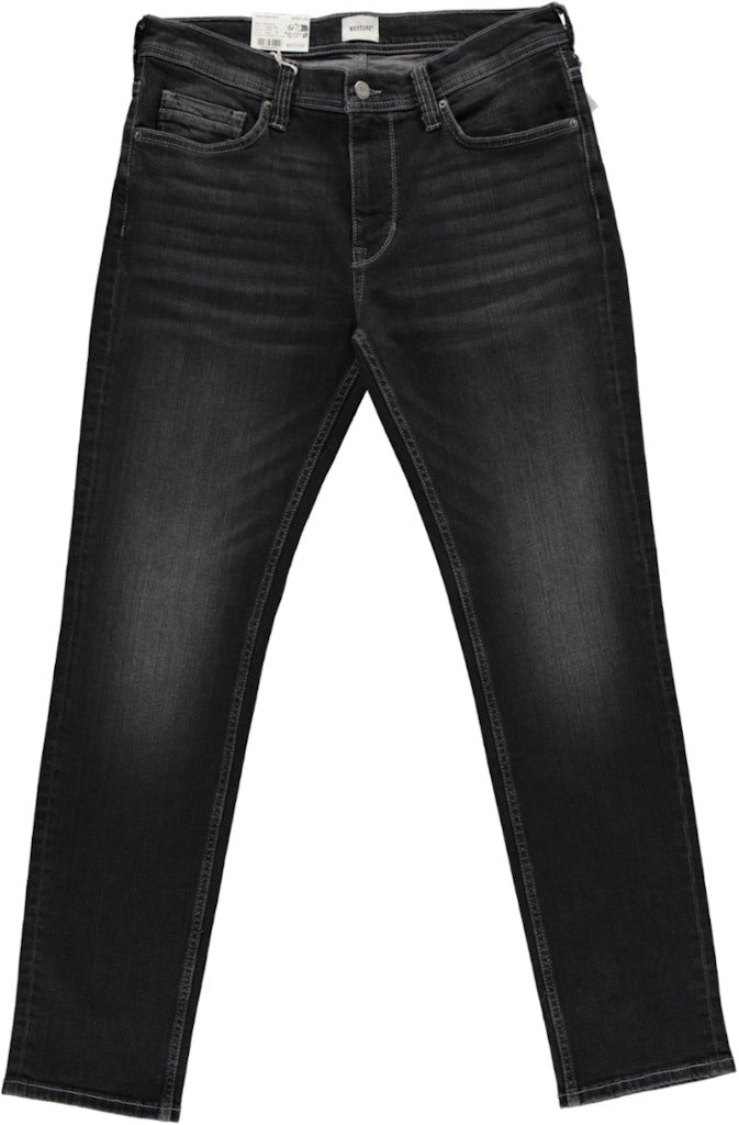 Męskie Spodnie Jeansowe Mustang Style Vegas Slim Denim Black 1015857 4000 583