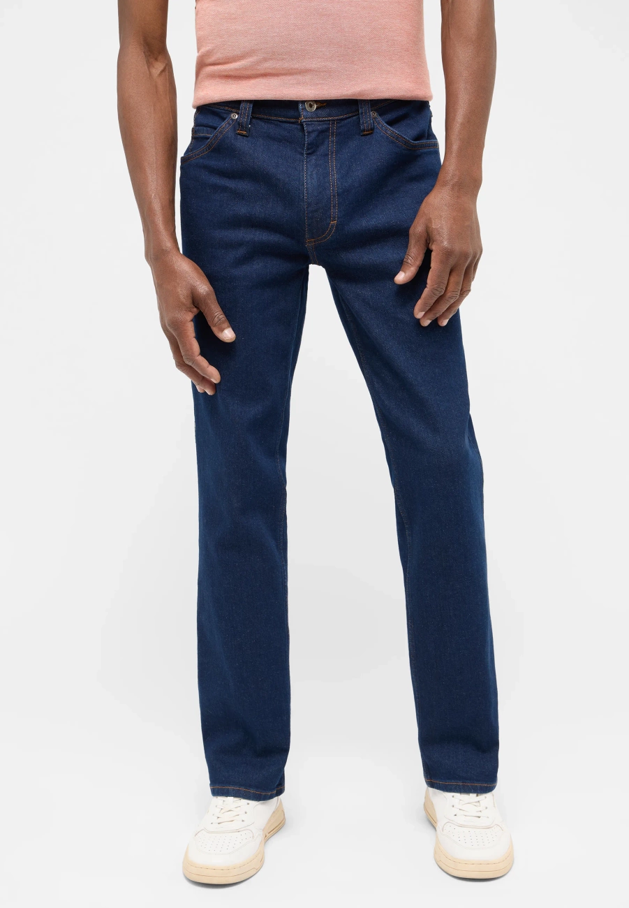 Męskie Spodnie Jeansowe Mustang Style Tramper Straight Denim Blue 1016331 5000 940