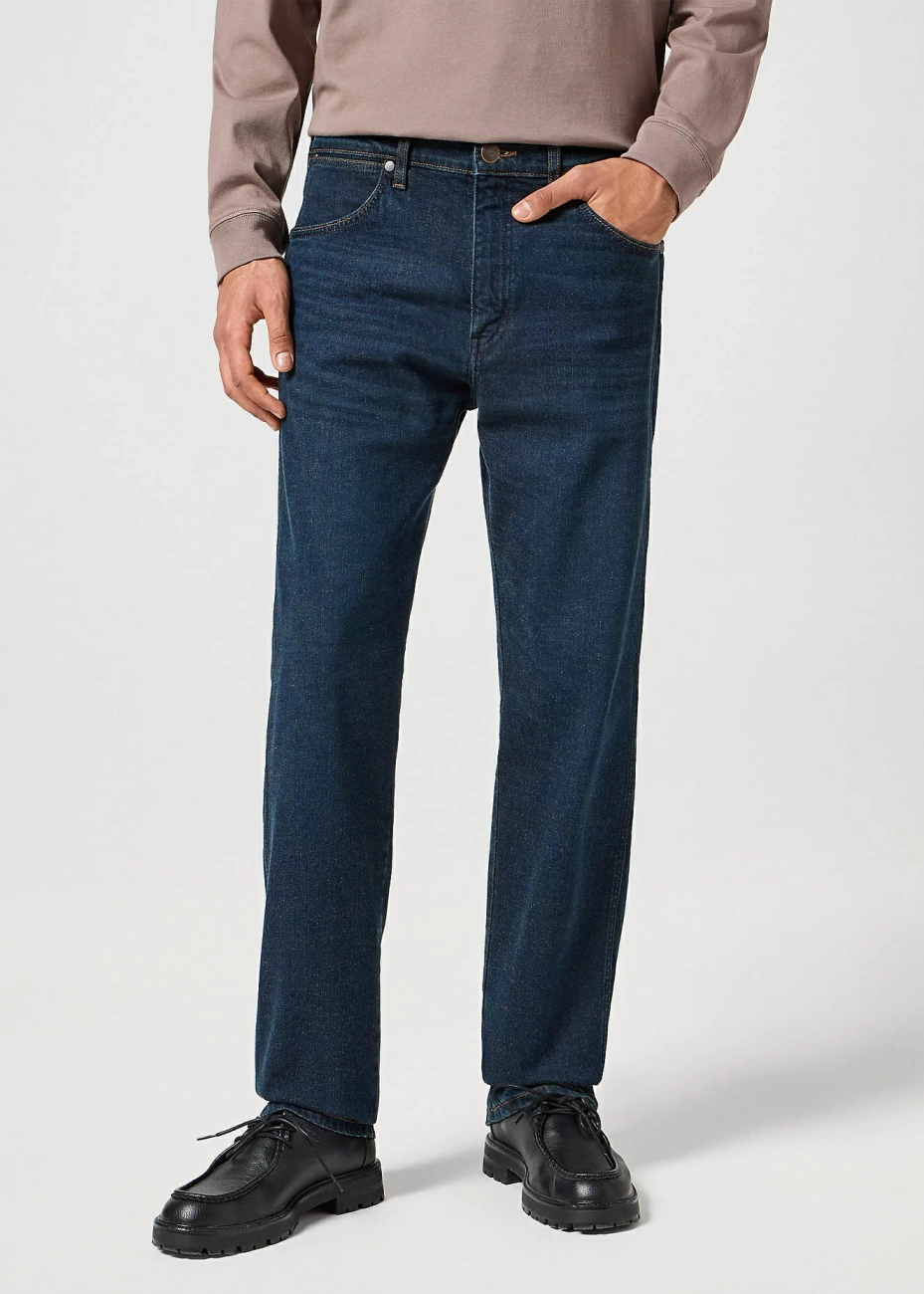 WRANGLER MĘSKIE SPODNIE JEANSOWE FRONTIER COAL DUST 112358057 W16V008834