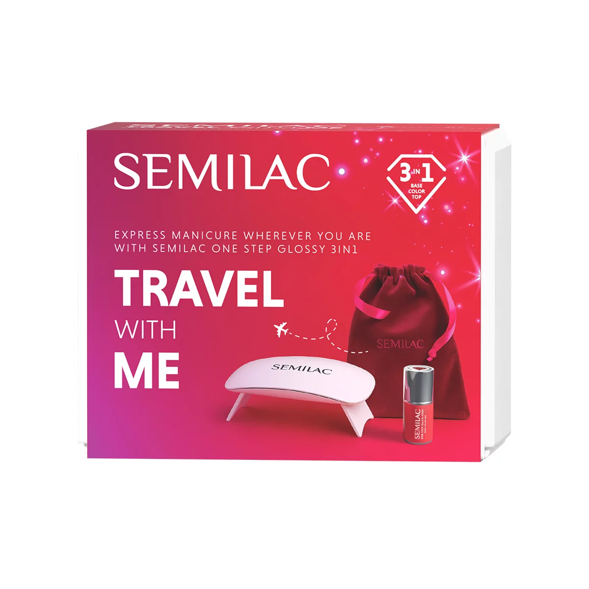 Semilac Travel With Me Set