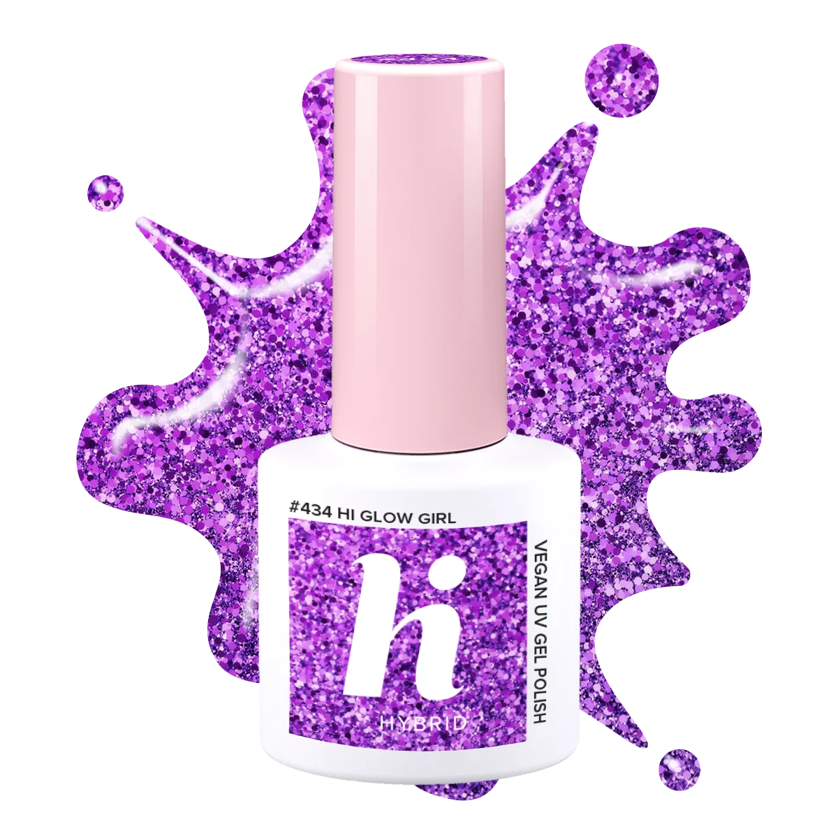 #434 hi hybrid lakier hybrydowy Glow Girl 5ml
