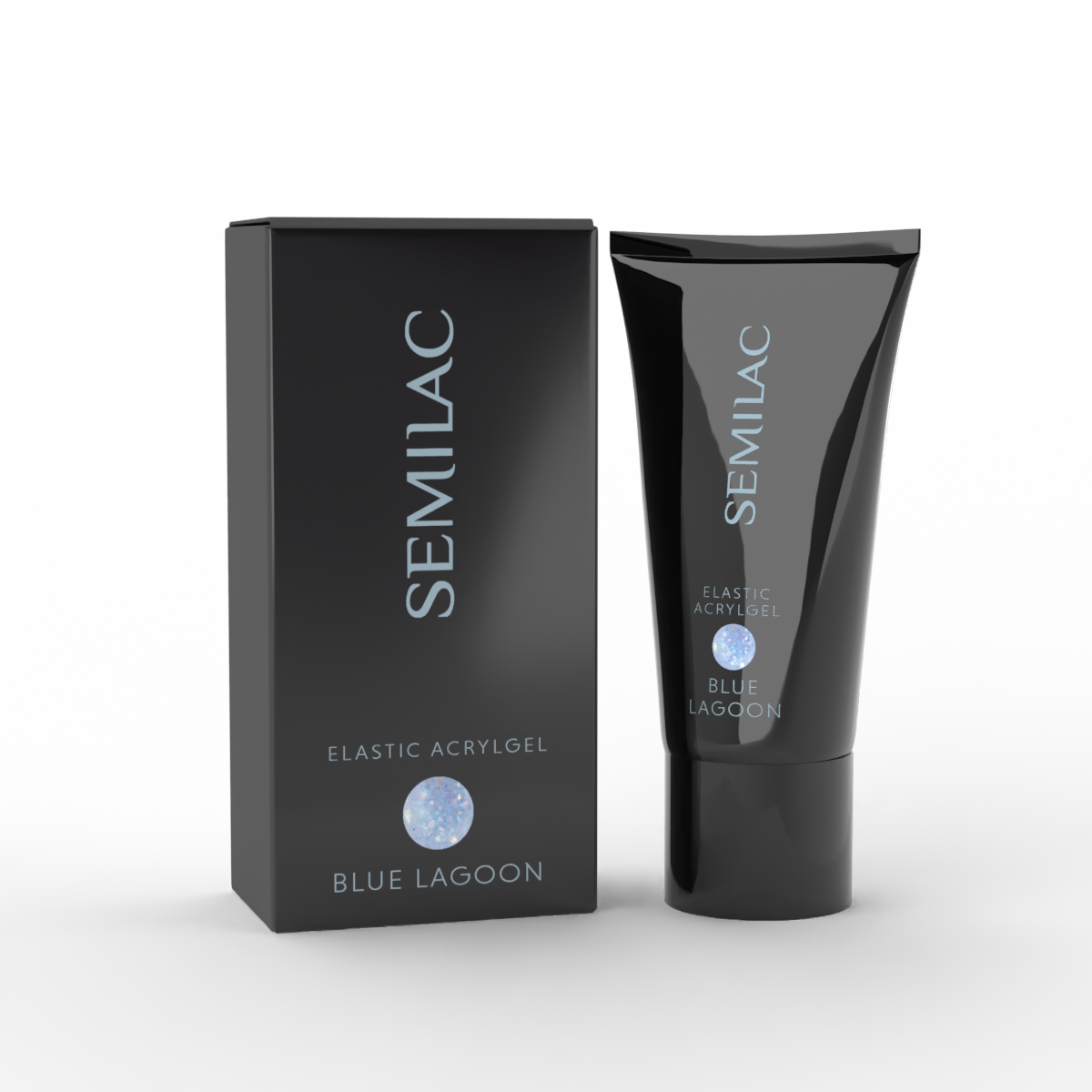 Semilac Akrylożel Elastic Acrylgel Blue Lagoon 30 g