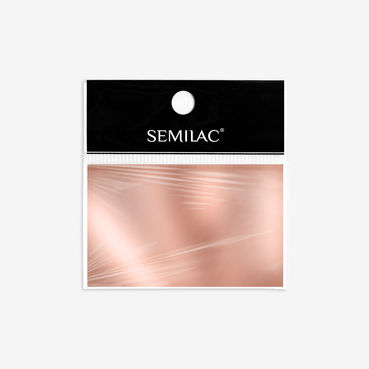 03 Semilac Nail transfer foil Rose Gold