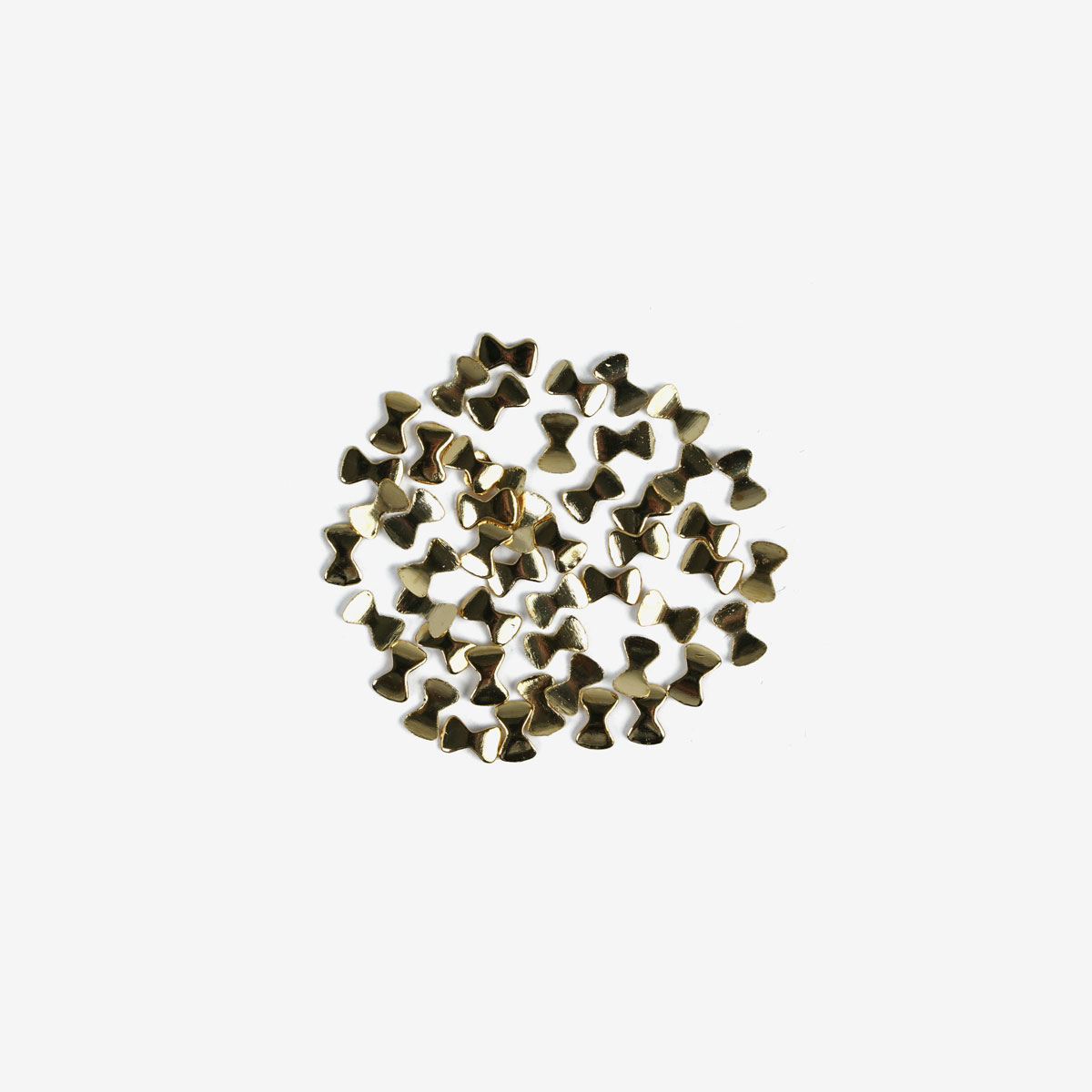 770 Ozdoba do manicure Semilac złota kokardka, 50 sztuk