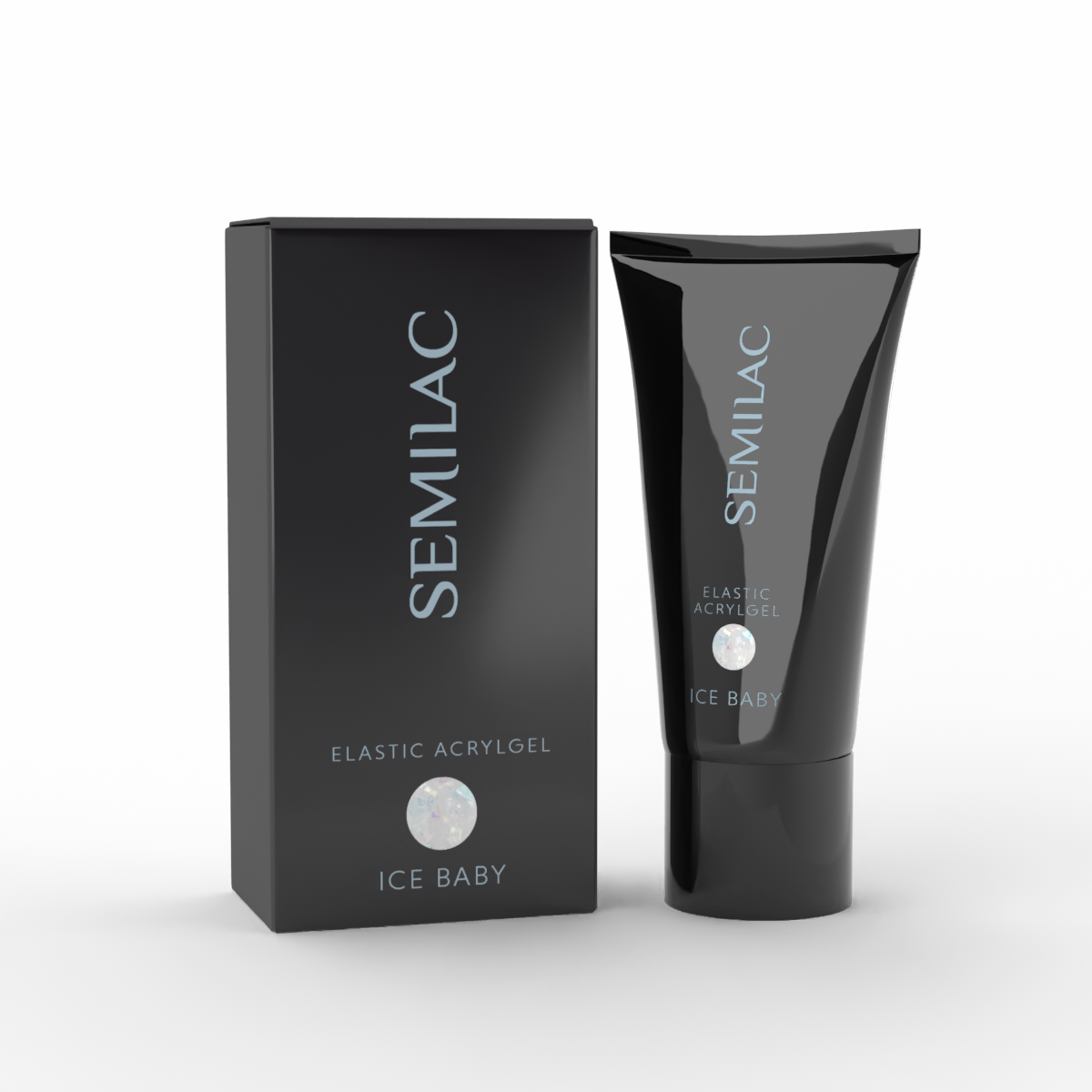 Semilac Akrylożel Elastic Acrylgel Ice Baby 30 g