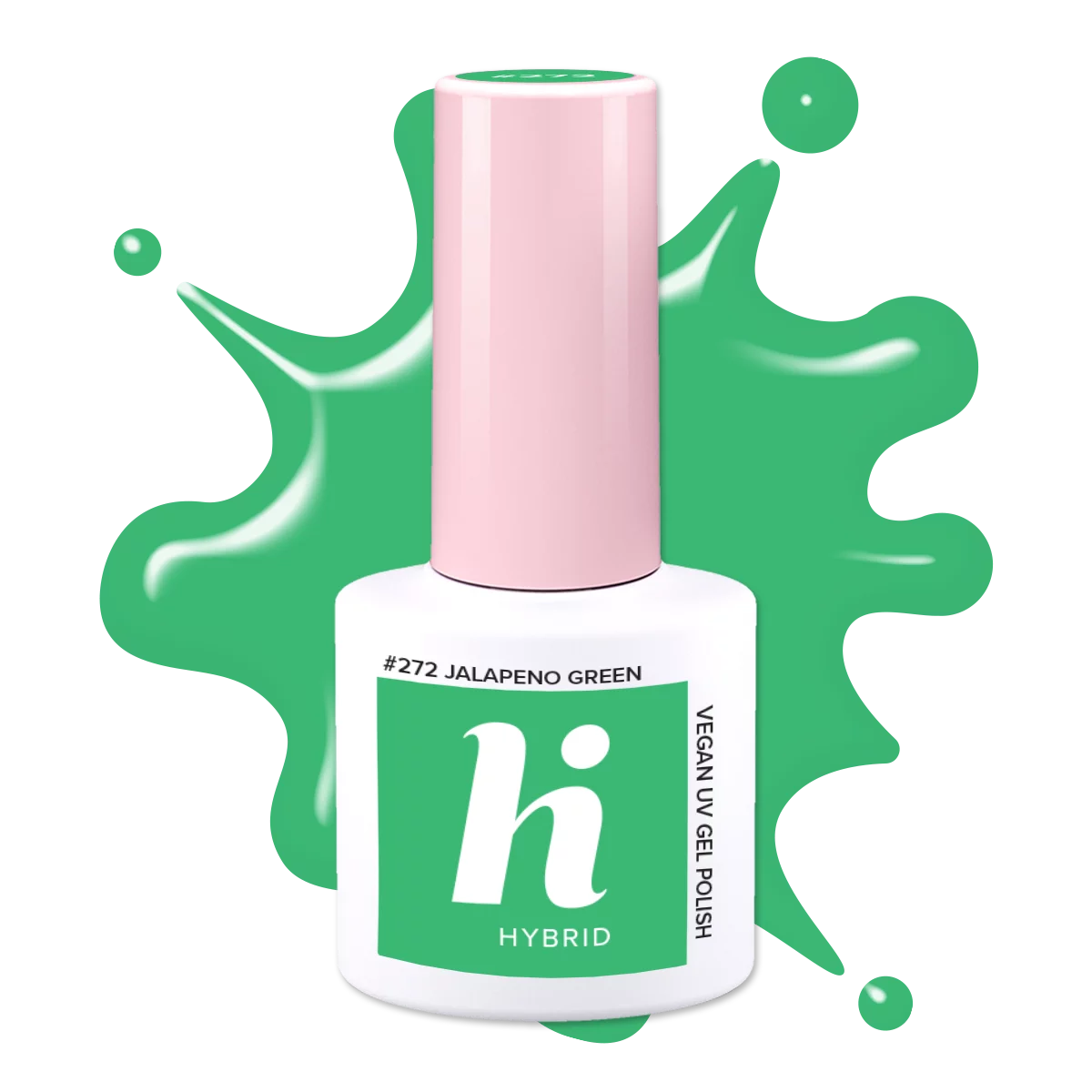 #272 hi hybrid lakier hybrydowy Jalapeno Green 5ml