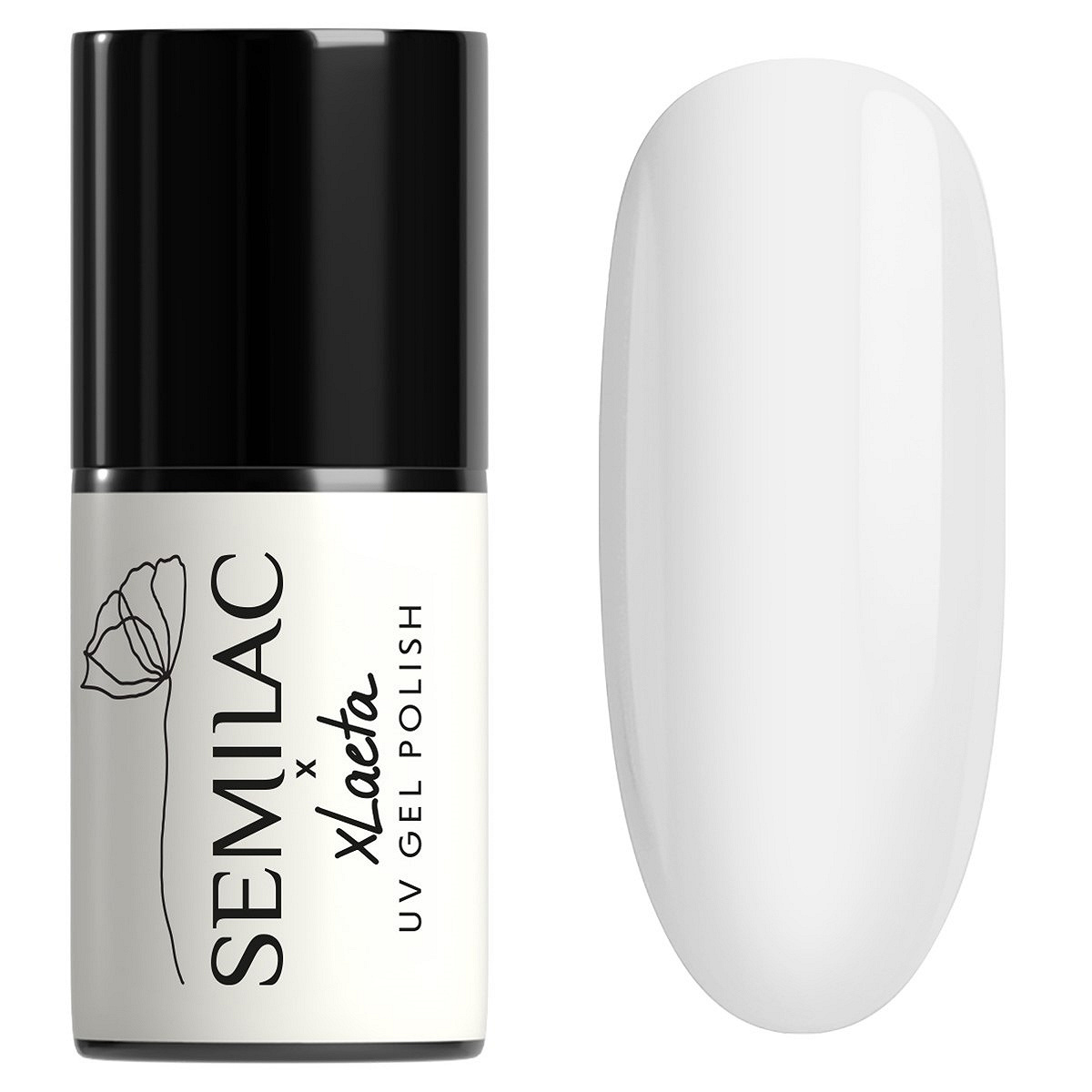 595 Semilac Lakier hybrydowy Daisy White 7ml