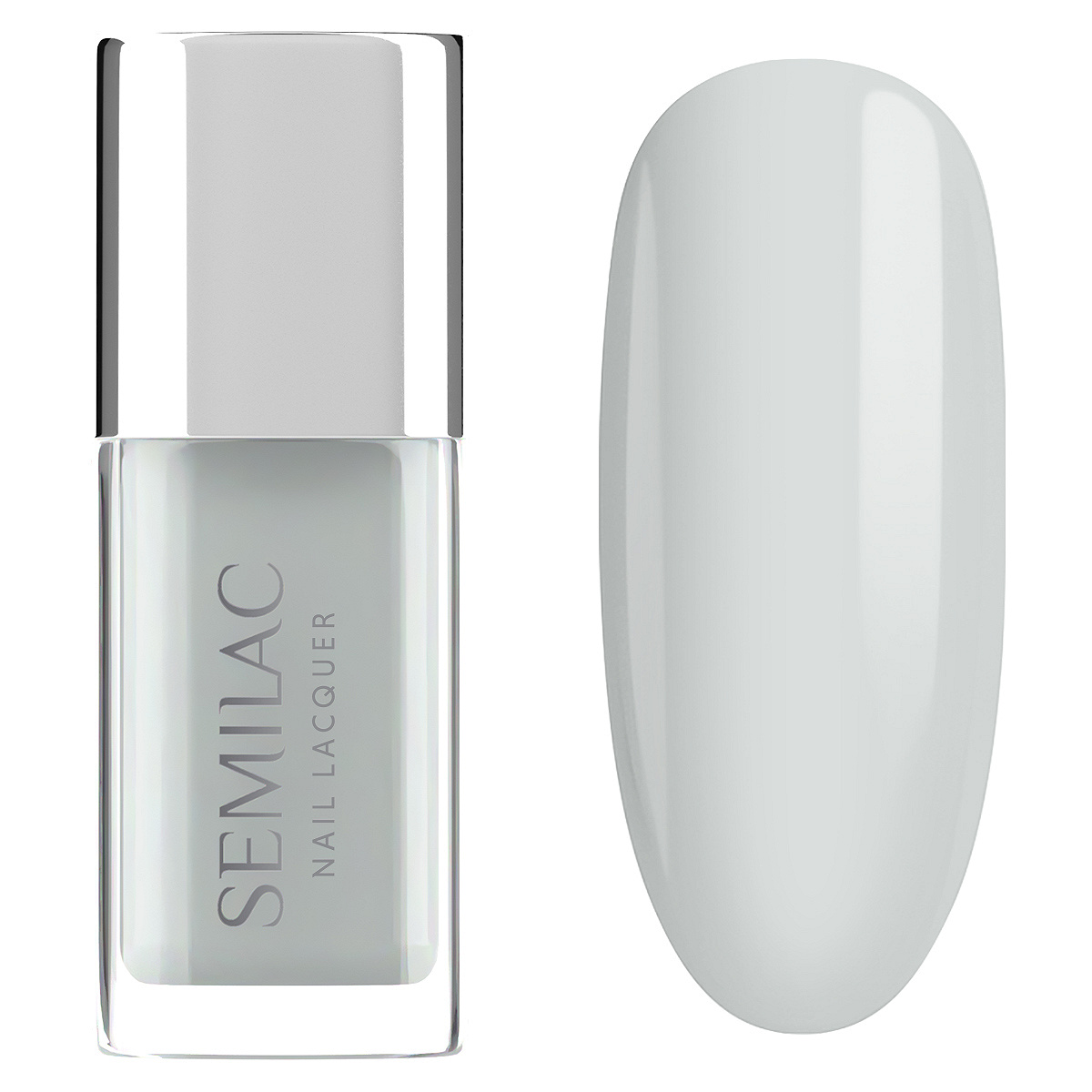 108 Semilac Lakier Klasyczny Nail Lacquer Classic White 9 ml