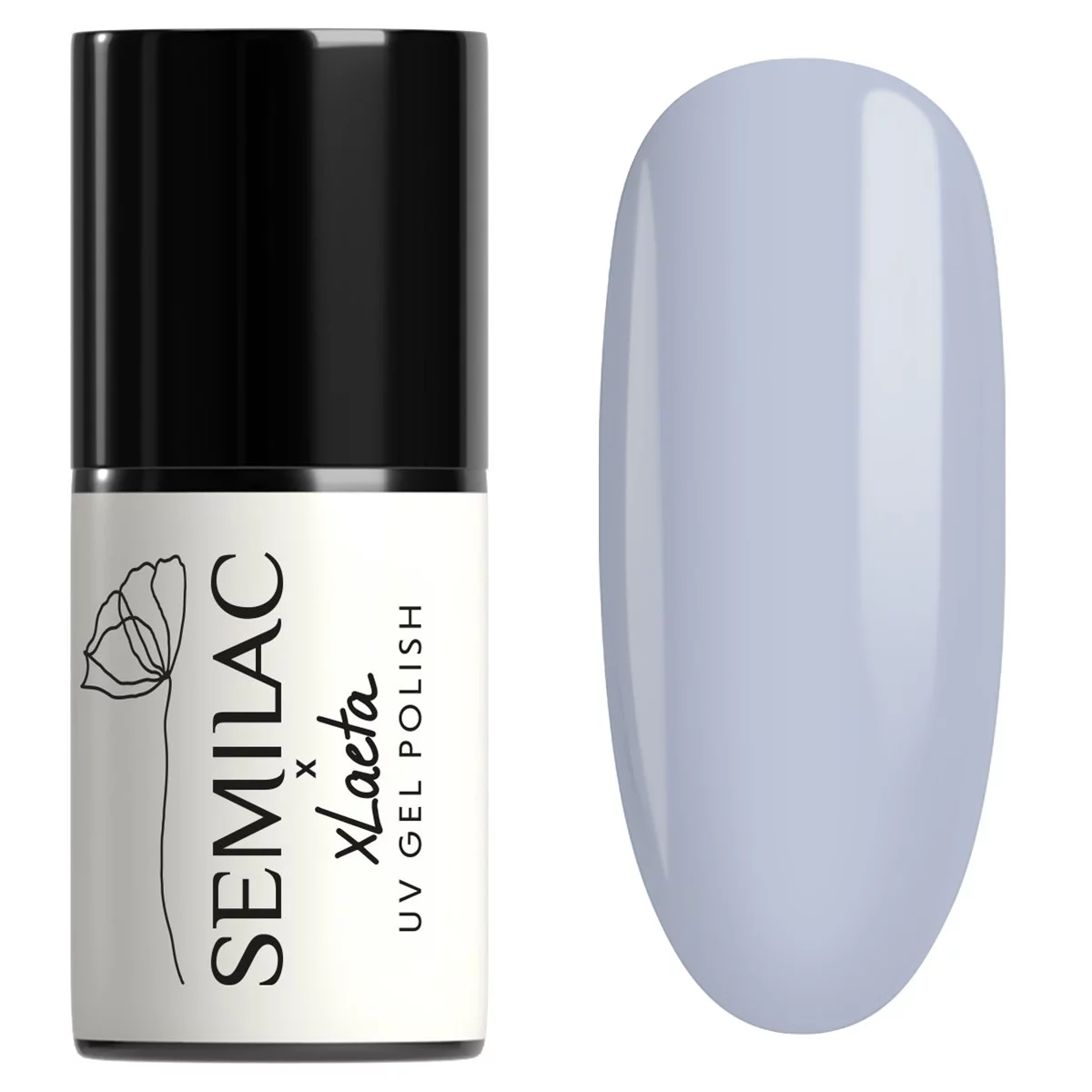 593 Semilac Lakier hybrydowy Lavender Light 7ml