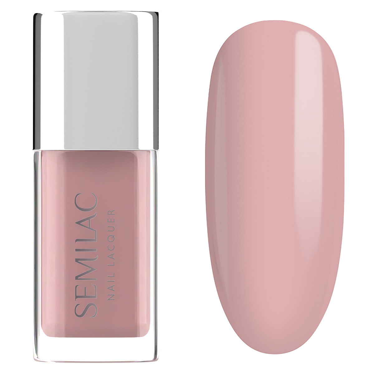 106 Semilac Lakier Klasyczny Nail Lacquer Pinkognito 9 ml