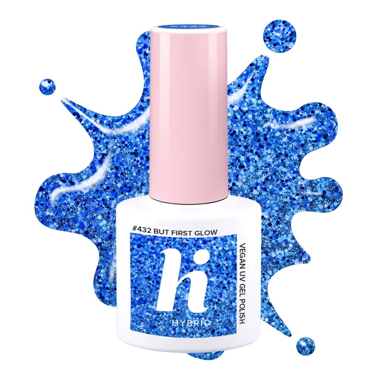#432 hi hybrid lakier hybrydowy But first, Glow 5ml