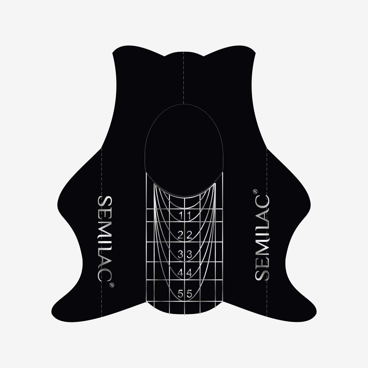 Semilac Shaper Slim Nail Forms - 100 szt.