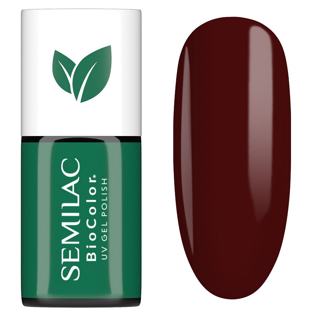 726 Semilac BioColor Lakier Hybrydowy Dark Coral 7 ml