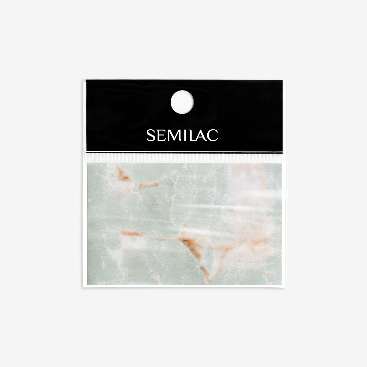 10 Semilac Nail transfer foil Grey Marble