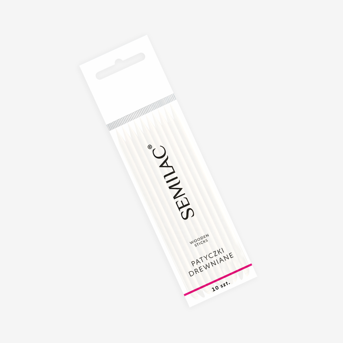 Semilac Patyczki drewniane - 10szt.