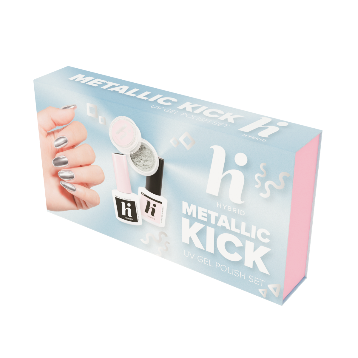 hi hybrid METALIC KICK set