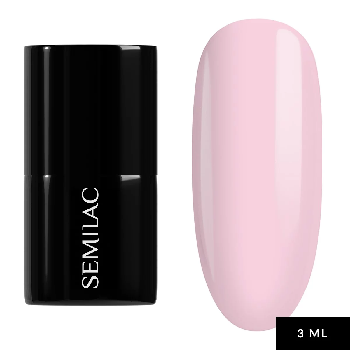 002 Semilac Lakier hybrydowy Delicate French 3 ml