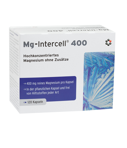 Magnez Mg-Intercell® 400 120 kaps. Dla prawidłowej pracy mięśni. Oficjalny dystrybutor. Wysyłka 24h.