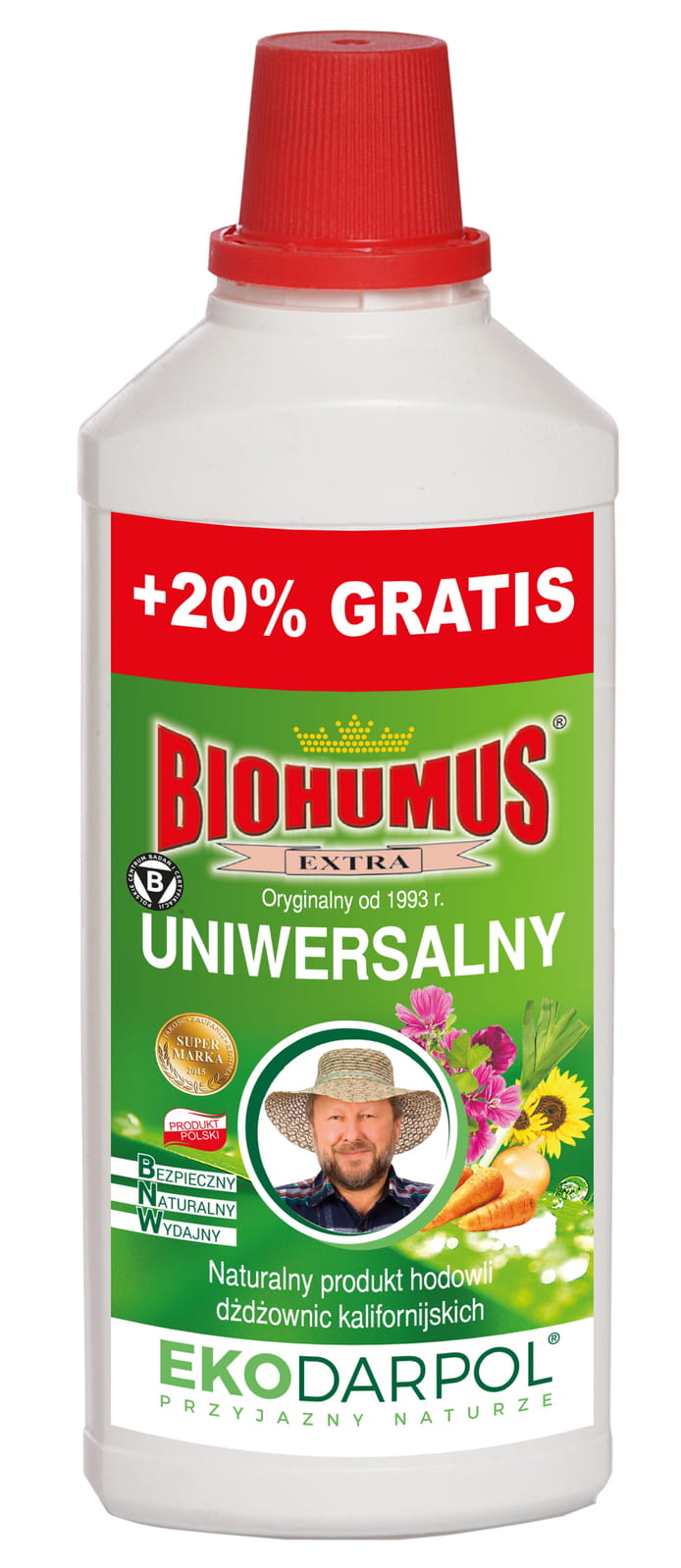 Biohumus Extra – Uniwersalny – 1,2 l Ekodarpol