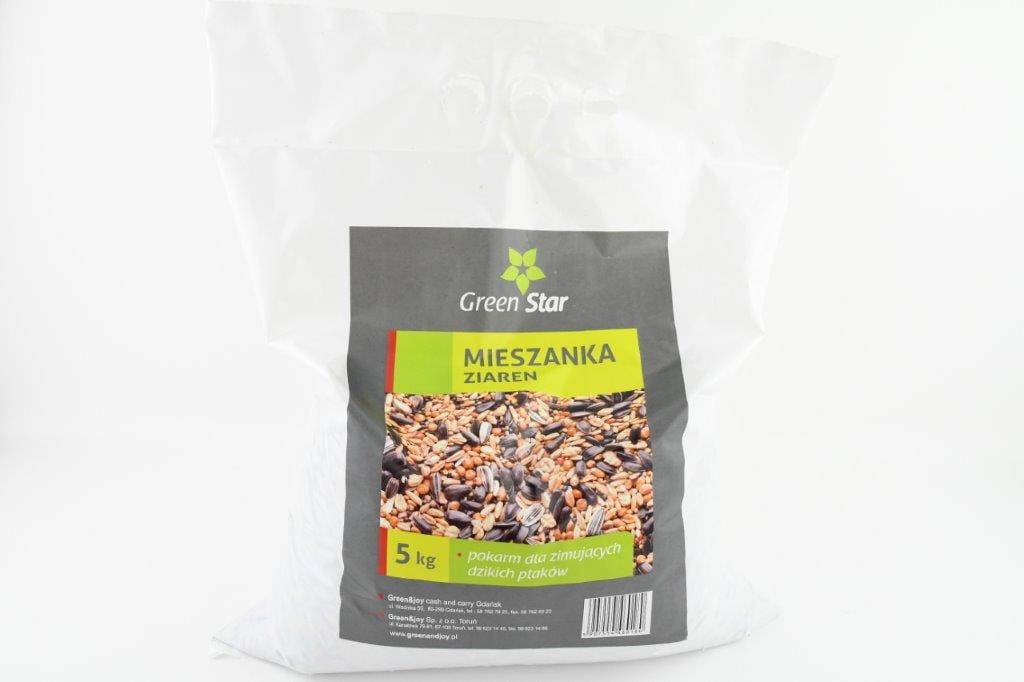 Pokarm Dla Ptaków – Mieszanka Ziaren – 5 kg Green Star