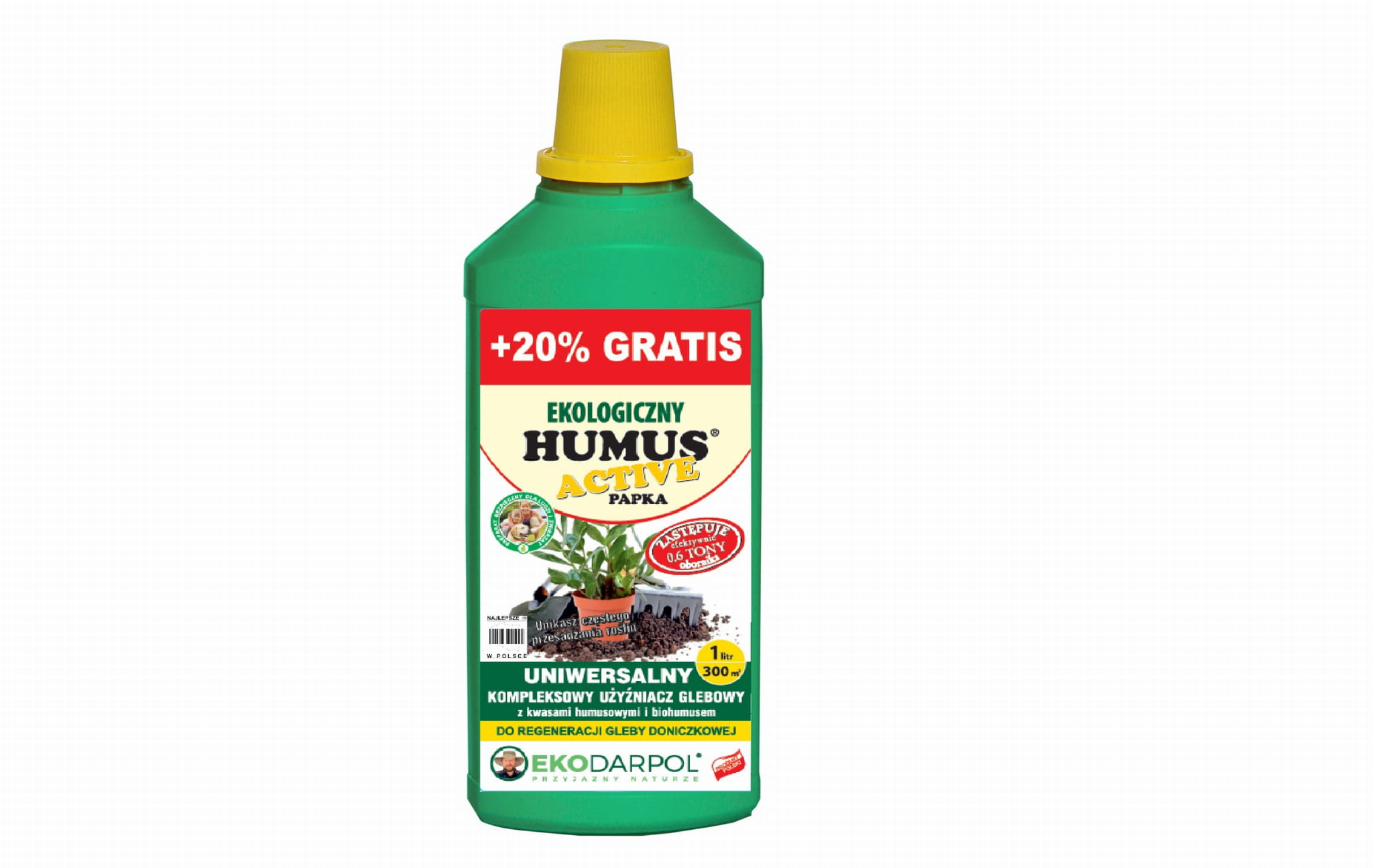 Humus Active Papka – Uniwersalny – 1,2 l Ekodarpol
