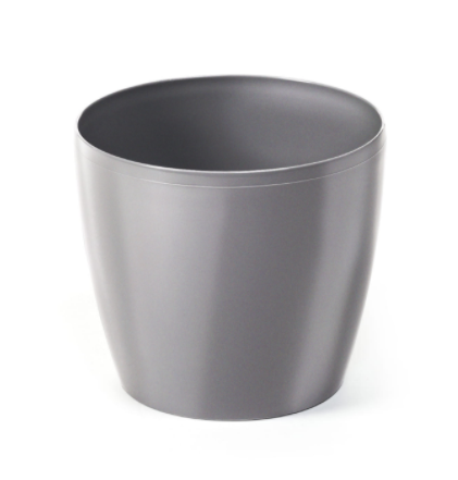 Osłonka Doniczka Ø135 mm Magnolia – Srebrna – Lamela