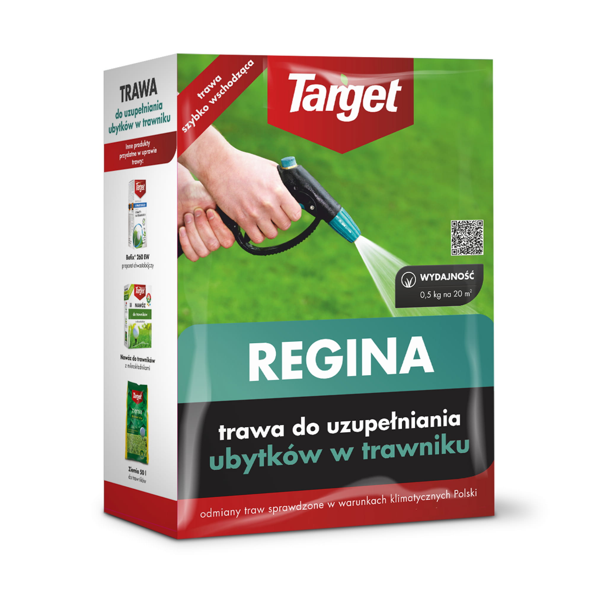Regina – Trawa Regeneracyjna – Do Uzupełniania Ubytków – 1 kg Target