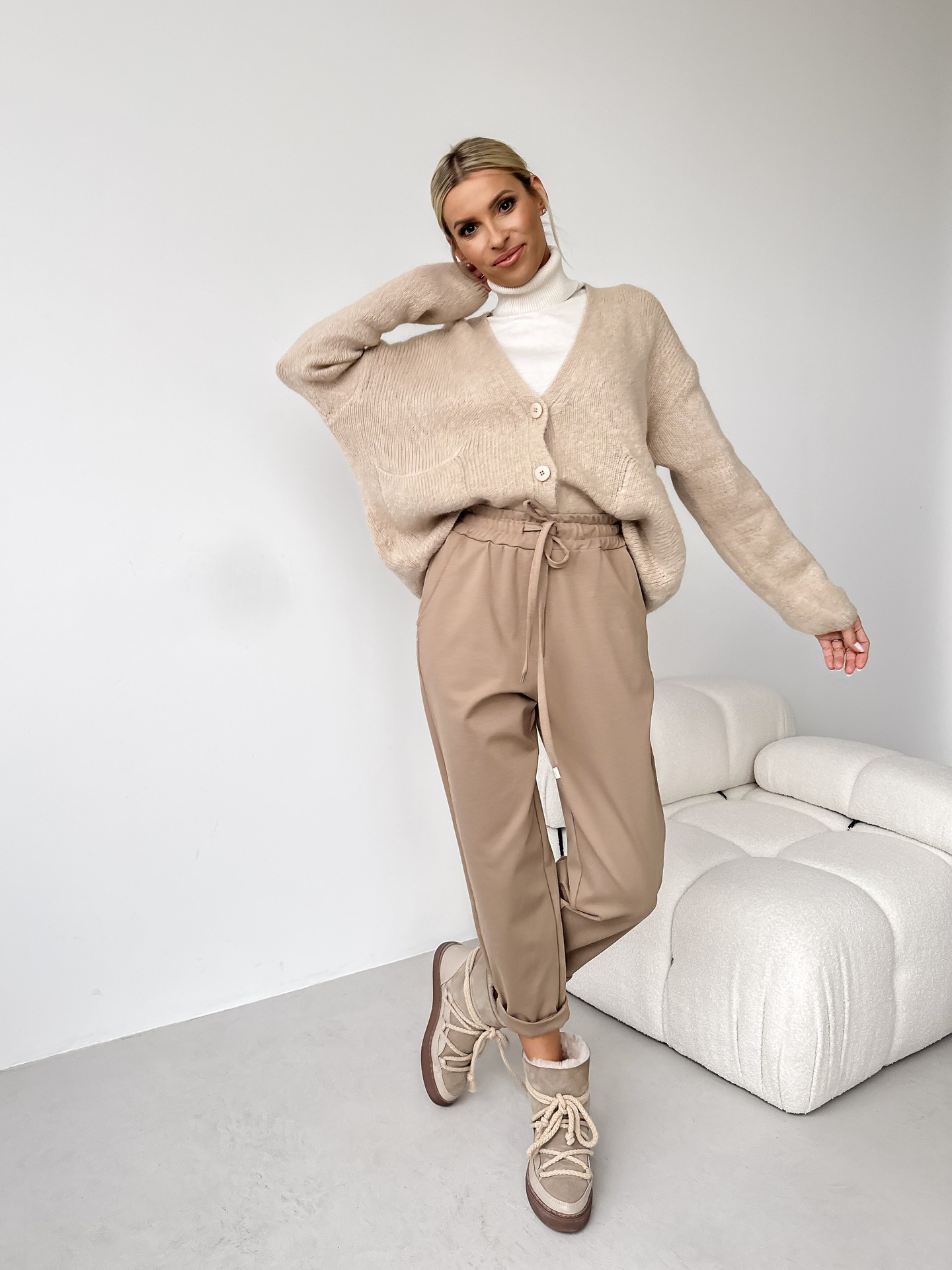 Spodnie Hobi Elegance Camel