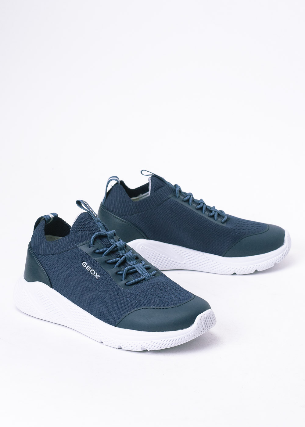 Sneakersy dziecięce granatowe GEOX J SPRINTYE BOY