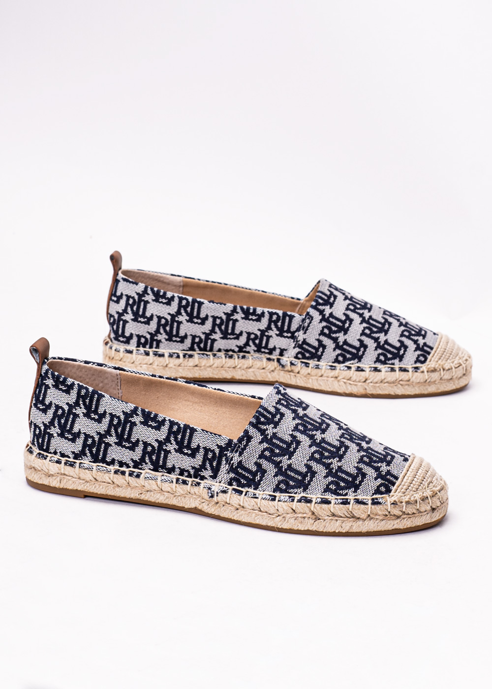 Espadryle damskie niebieskie Lauren Ralph Lauren Cameryn