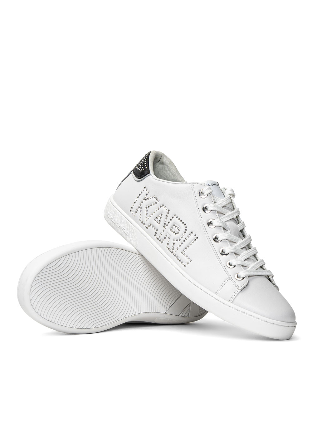 Sneakersy damskie białe Karl Lagerfeld Kupsole II