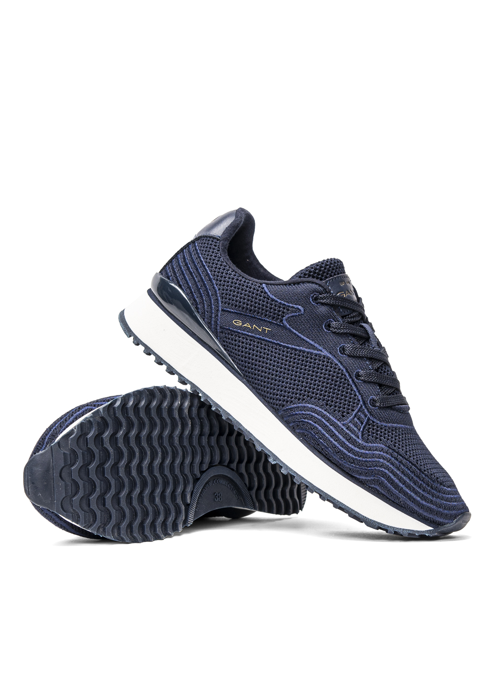 Sneakersy damskie granatowe Gant Bevinda