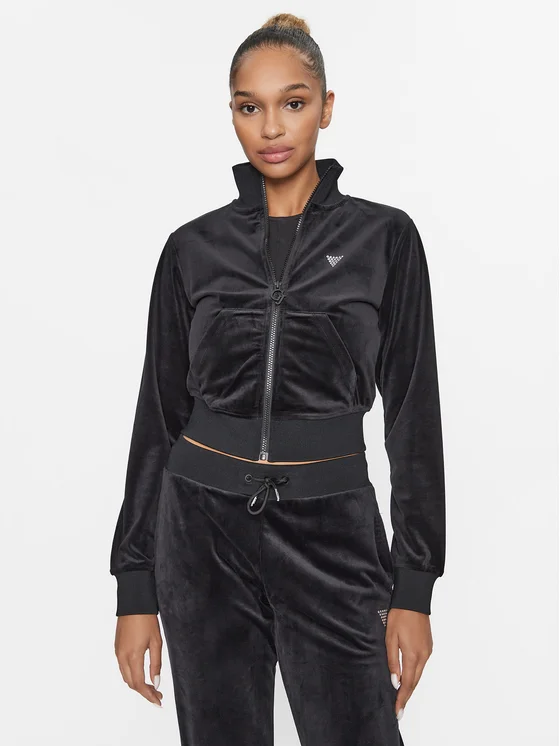 Bluza damska GUESS COUTURE FULL ZIP SWEATSHIRT