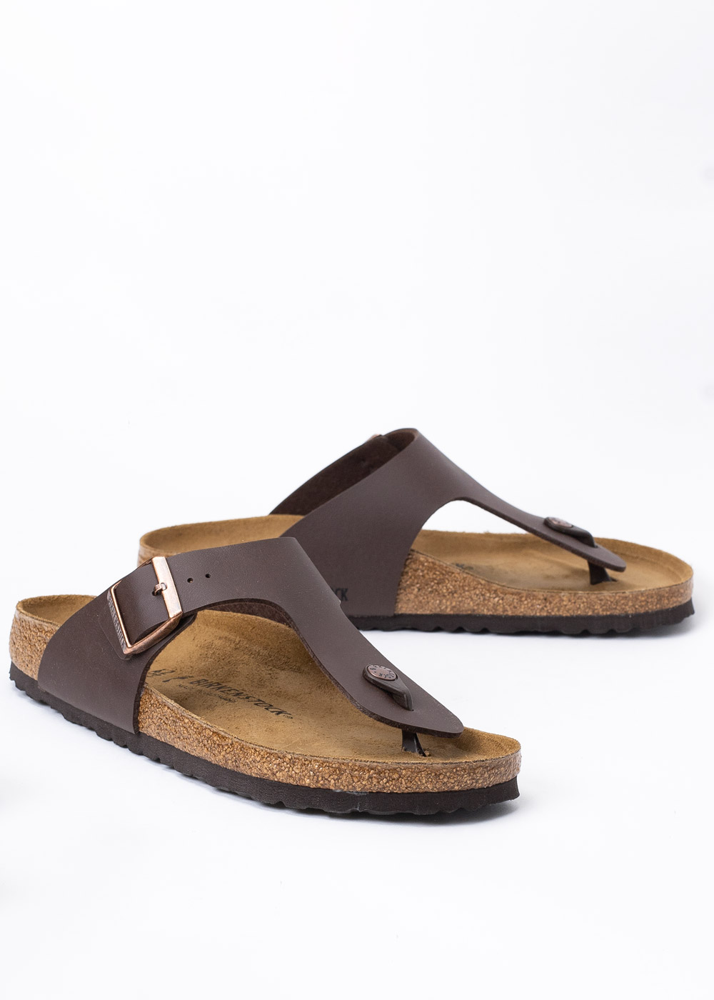 Japonki męskie brązowe BIRKENSTOCK RAMSES B