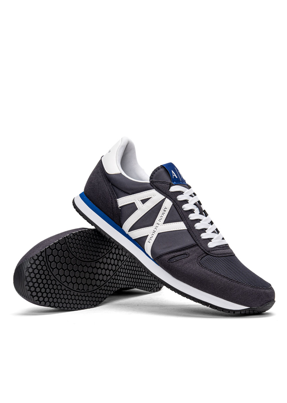 Buty sportowe męskie Armani Exchange Retro Runner XUX017 XCC68 K487