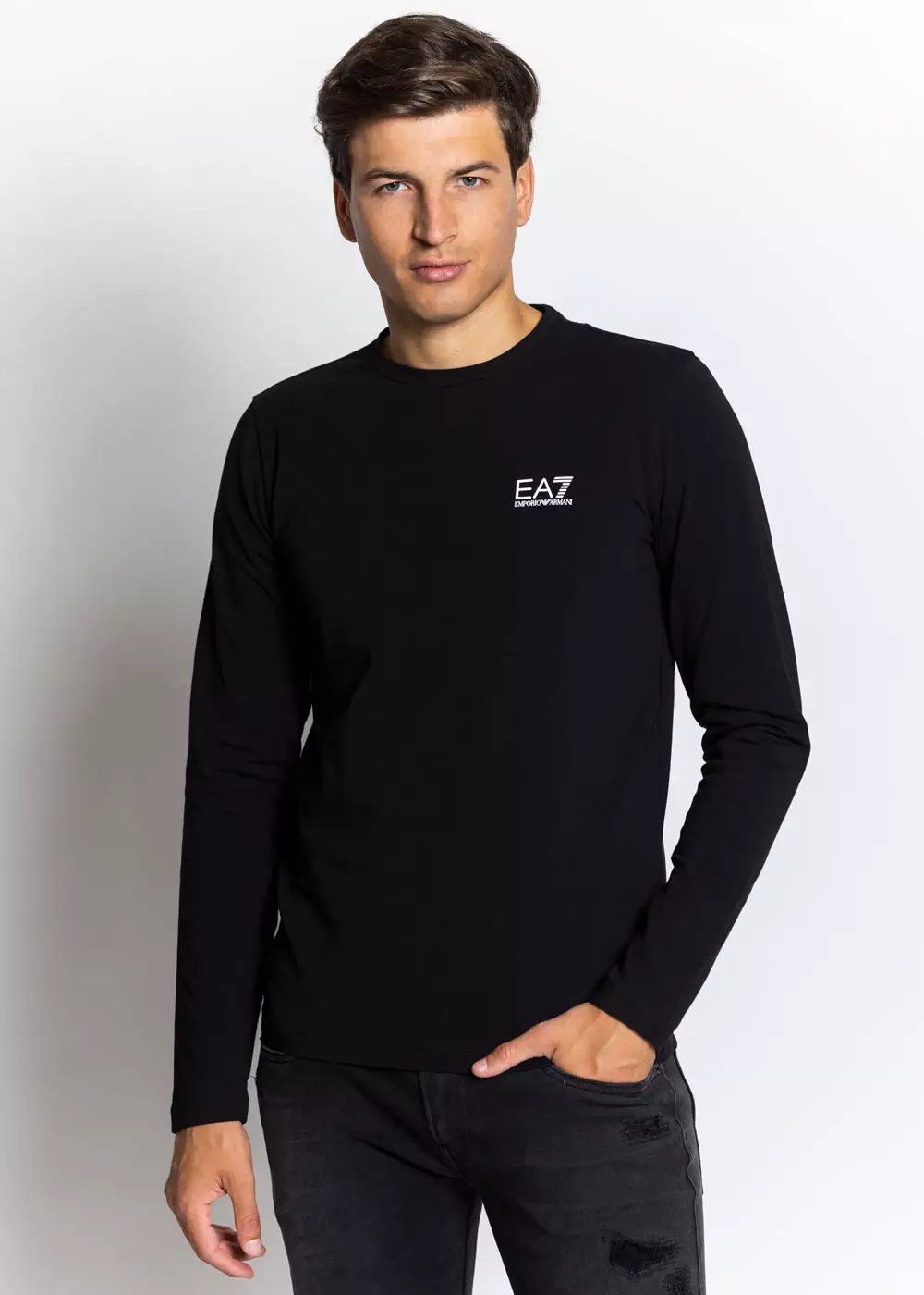 Longsleeve męski EA7 Emporio Armani Basic (8NPT55 PJM5Z 1200)