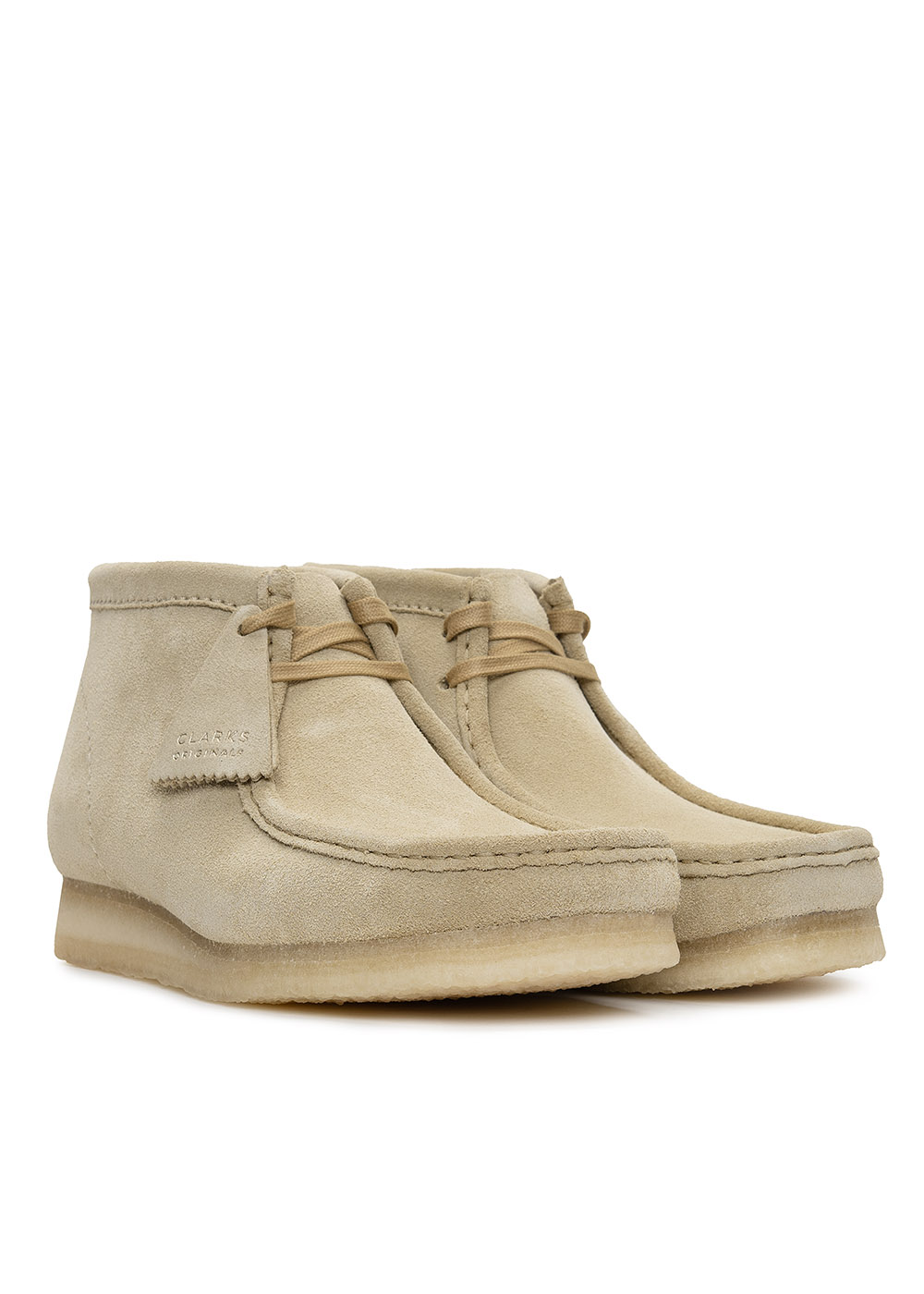 Trzewiki męskie Clarks Wallabee Boot Maple Suede (26155516)