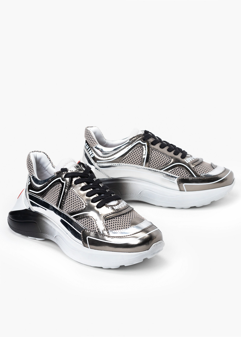 Sneakersy damskie LOVE MOSCHINO JA15016G1GIQ1-01A