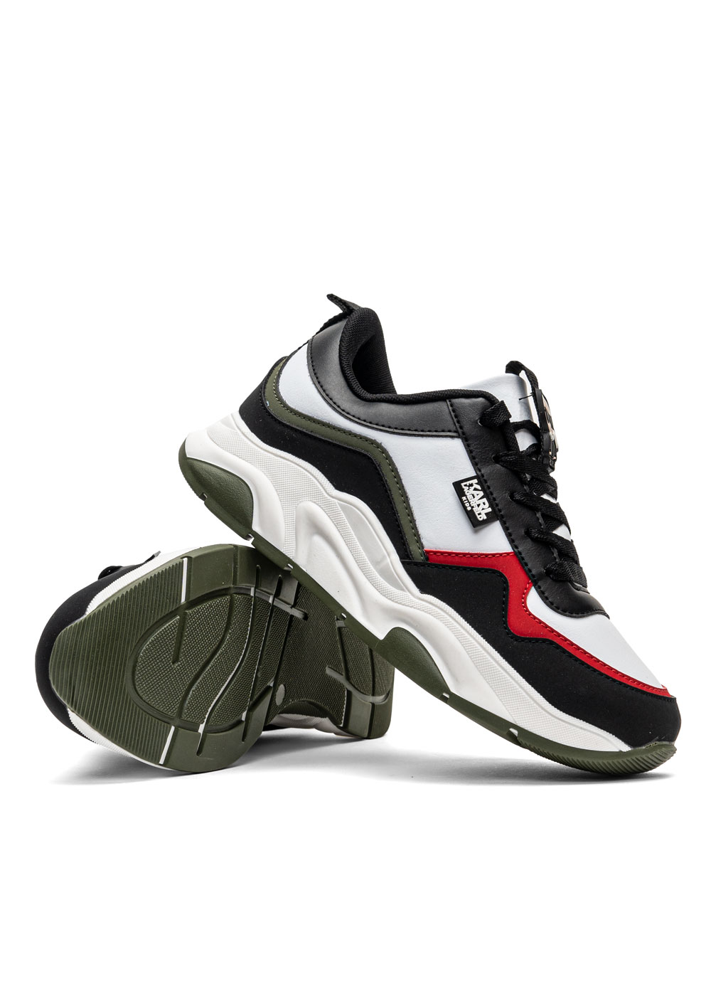 Sneakersy dziecięce czarne Karl Lagerfeld Z29036-10B