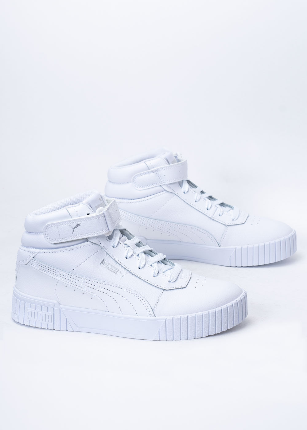 Sneakersy damskie białe Puma Carina 2.0 MID