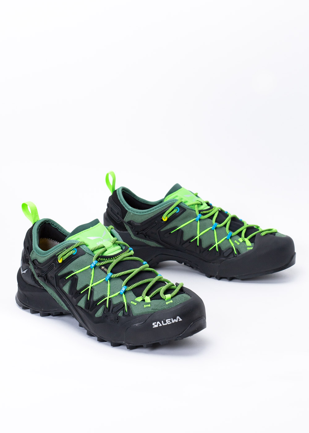Buty trekkingowe męskie zielone SALEWA MS WILDFIRE EDGE GTX