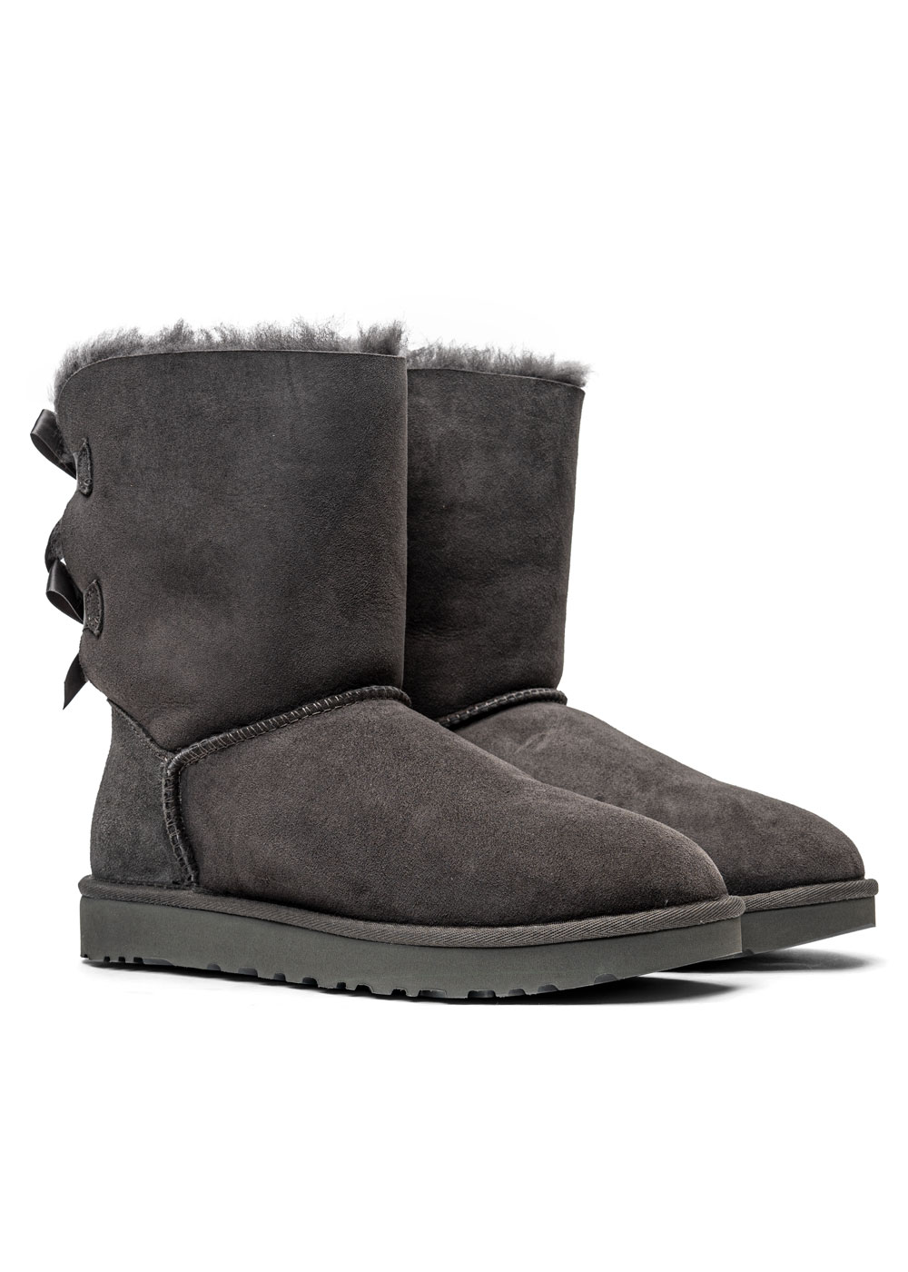 Buty zimowe damskie UGG W Bailey Bow II (1016225-GREY)