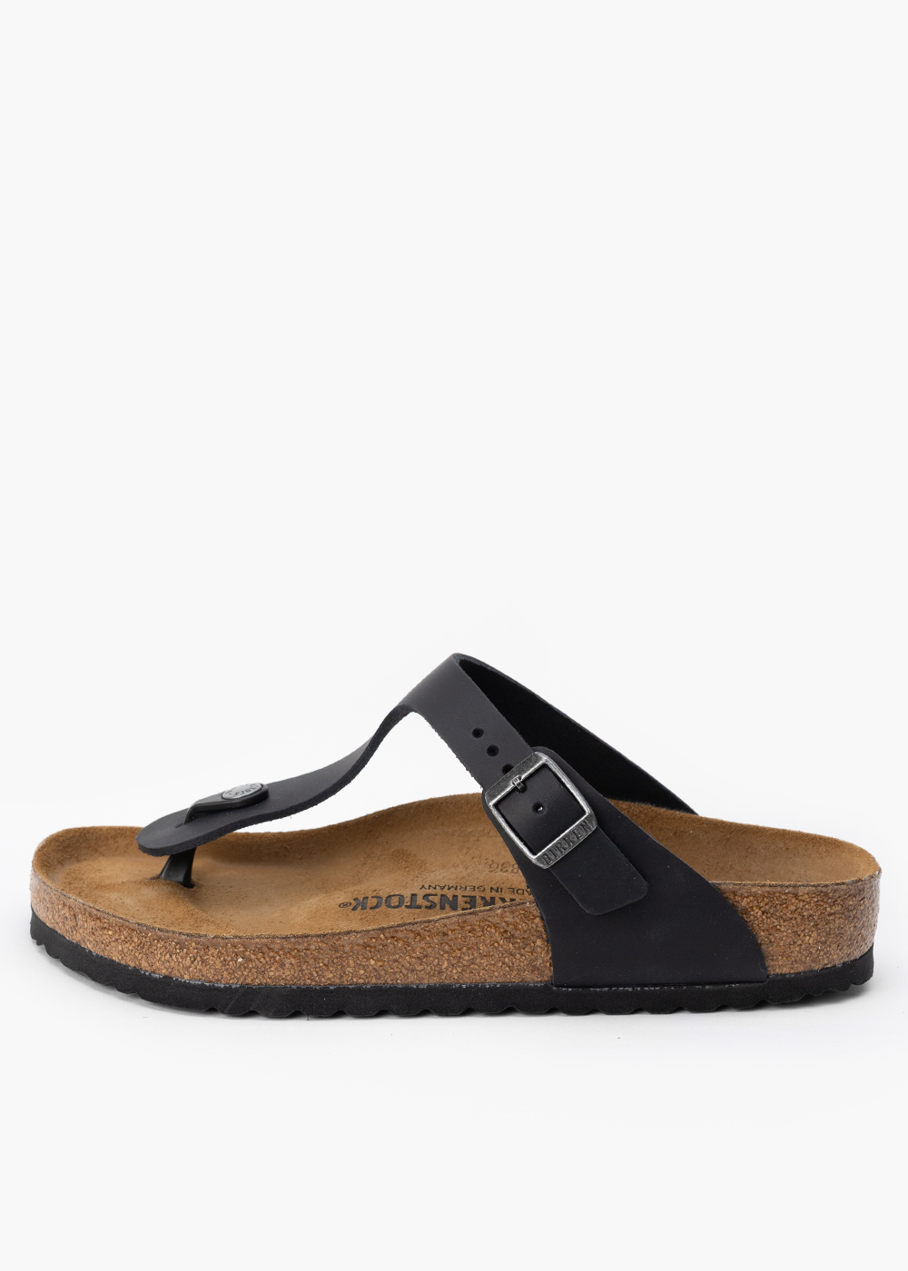 Klapki damskie BIRKENSTOCK GIZEH LEOI BLACK